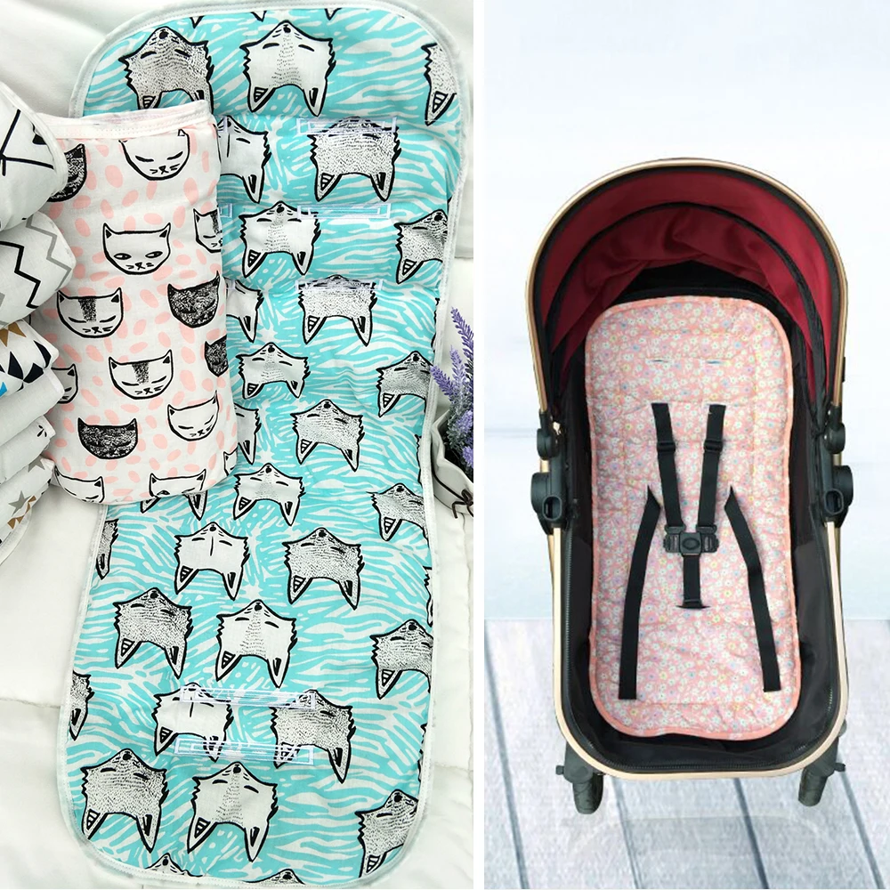 

Baby Stroller Accessories Baby Diaper Pad Fashion Infant Stroller Cushion Cotton Carriages Pram Buggy Car General Mat Mattress