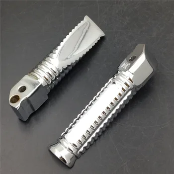 

Aftermarket free shipping motorcycle parts Rear CHROMED foot pegs for Honda CBR 600 F4I VFR 750/R CBR1000RR CBR600RR 1100XX