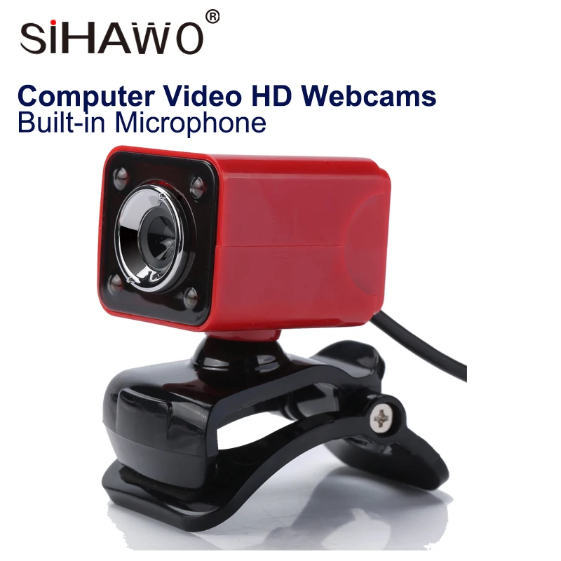 

HD Night Vision Computer Camera Built-in Sound Absorbing Microphone 12million Pixels 640 * 480 Resolution Manual Focus