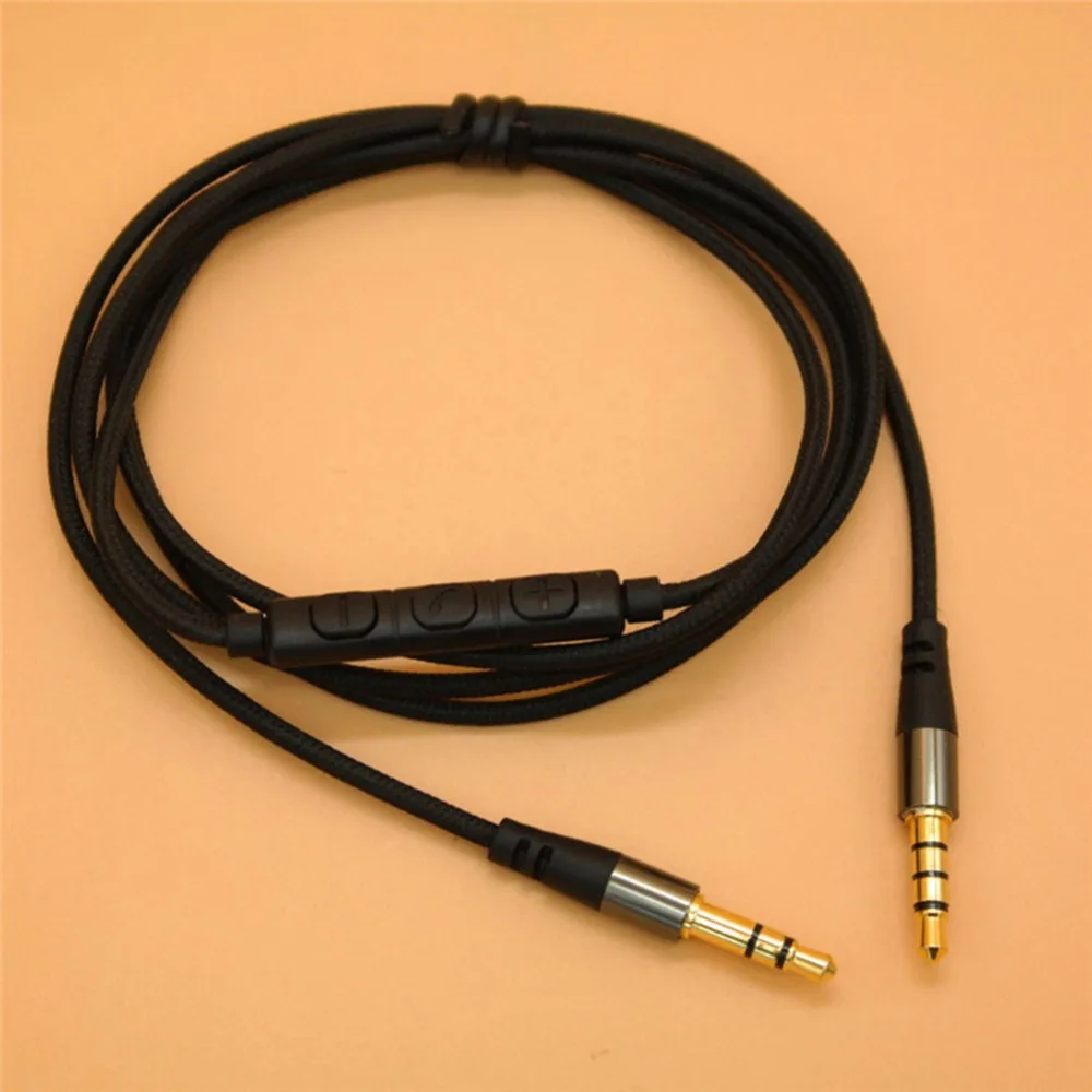 Replacement AUX Cable Cord with Remote and Mic for Sony MDR Z1000 MDR