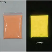 11 оранжевый светящийся порошок Люминесцентная пудра DIY Украшение 500 г/пакет, материал для украшения, светящаяся порошковая краска