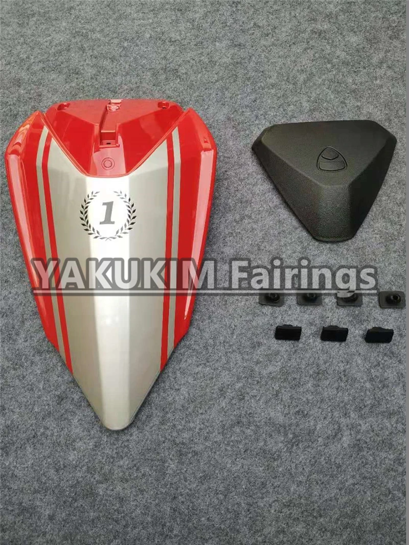 

Motorcycle Rear Seat Cover Pillion Solo Seat Cover Cowl For Ducati Panigale 1199 2012-2014 2012 2013 2014