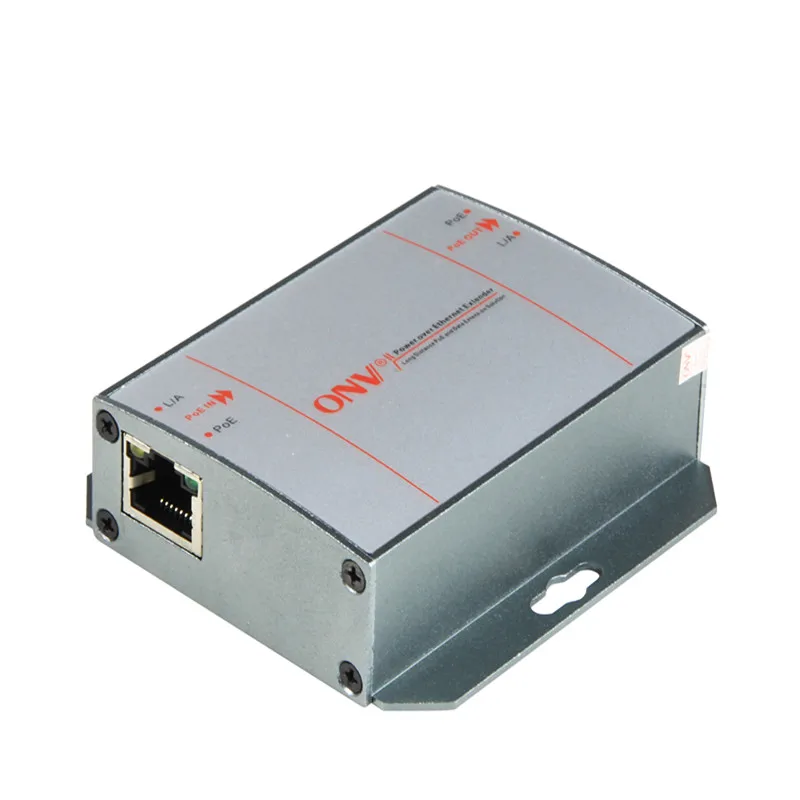 

100meter POE extender 10/100m IEEE802.3af 15.4w output 12v/1.25a for ipcam