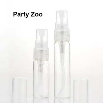 

500 x 5ml/10ml Clear Glass Perfume Jar Cosmetic Hydrating Spray Refillable Bottle Atomizer \Wholesale