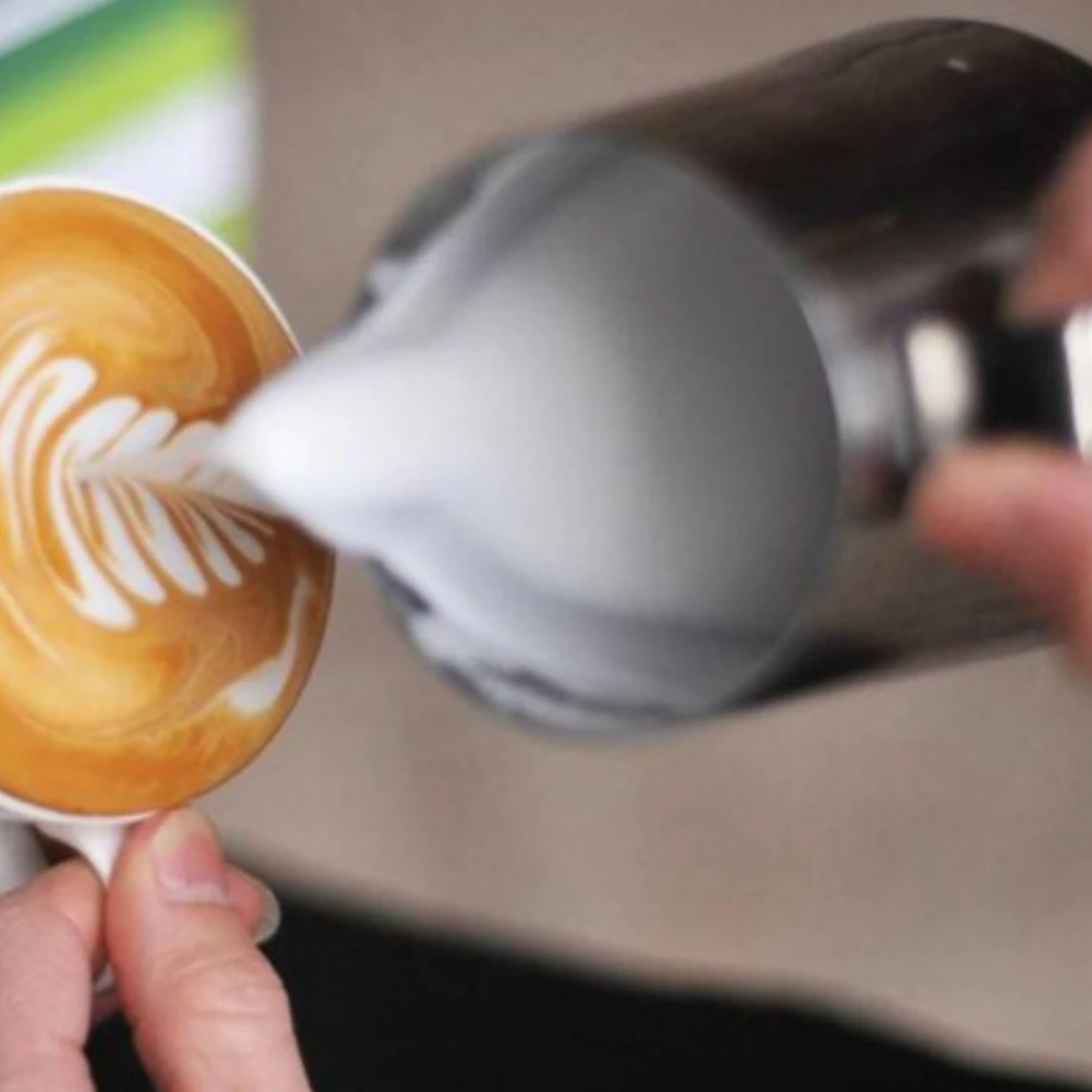 1 шт. 1000/1500/2000 мл Нержавеющая сталь кувшин для вспенивания молока ...