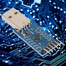1PCS CP2104 USB 2.0 to TTL UART Module 6PIN Serial Converter Board Module STC Adapter Module with Wire yaosheng cp2102 usb to ttl adapter module blue silver