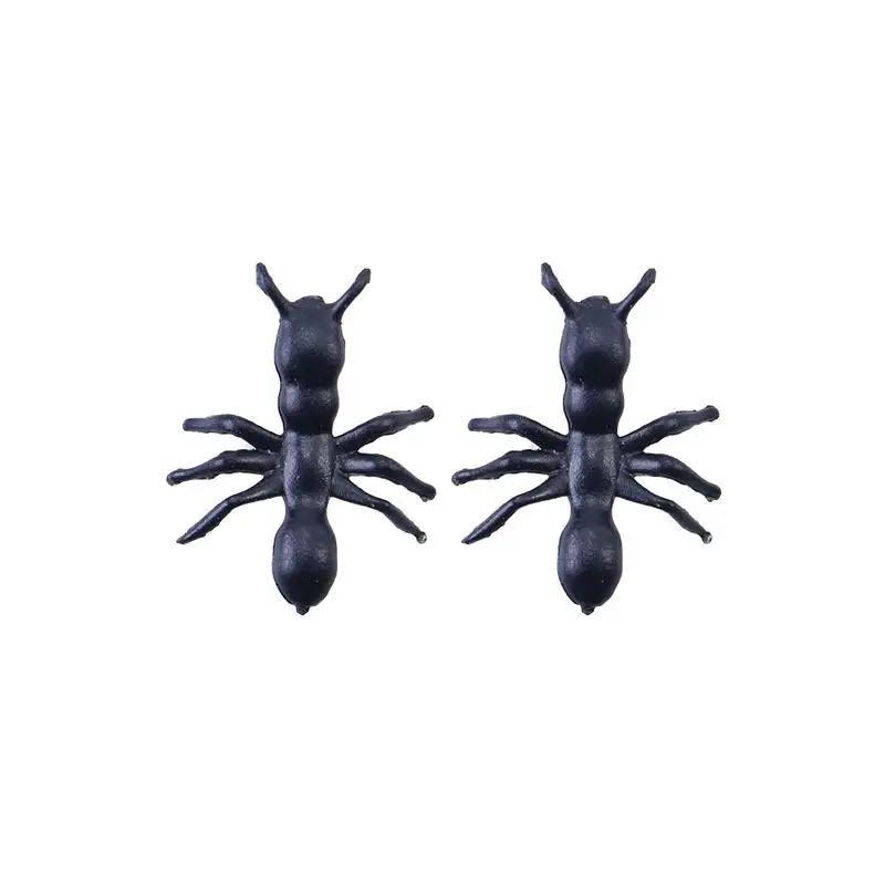 200 шт Пластиковые черные муравьи шутки смешные гаджеты Ужасный Декор для Хэллоуина вечеринки карнавала вечерние костюмы(черный