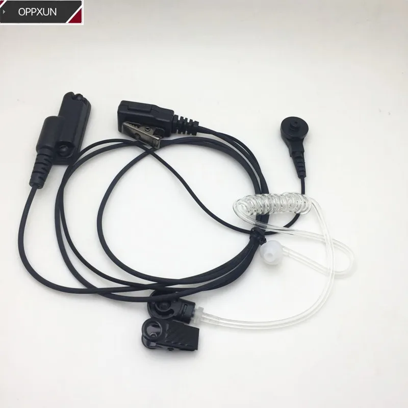

Square PTT Interphone Air Conduction Earphone for YAESU VX820 VX821 VX824 VX829 VX921 VX924 two way radios