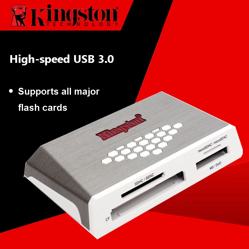 KINGSTON SD Card Reader Super Speed USB 3.0 All in one External CF