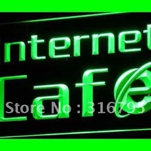 I156 открытым Интернет кафе-бар Паб игровая комната свет знак включения/выключения 20+ Цвета 5 размеров
