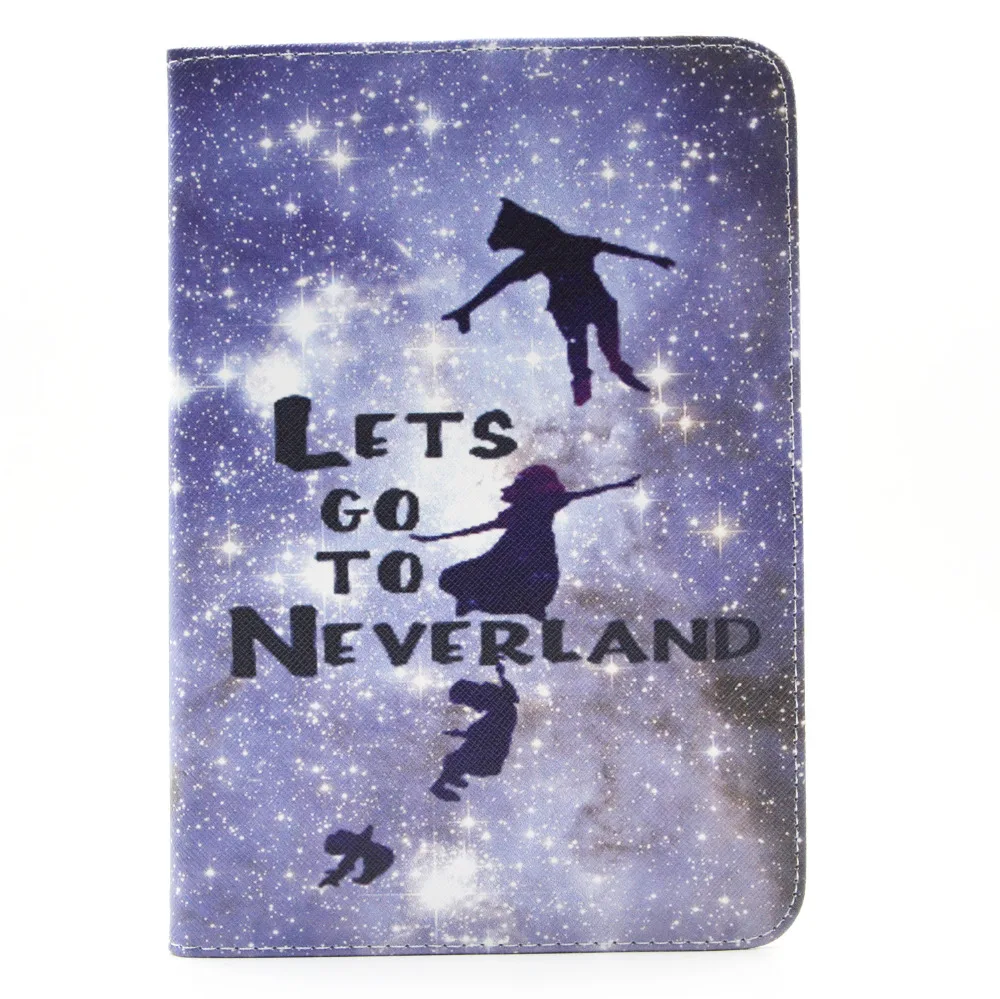 Neverland узор искусственная кожа флип чехол для Apple iPad Air 2 iPad Mini 4 iPad 2 3 4 pro9.7" 12.9 "чехол с держателем карты