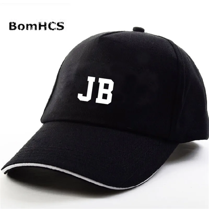 BomHCS Kpop Fanshion GOT7 JB Baseball Cap Snapback Adjustable Cotton Hatin Men's Baseball Caps