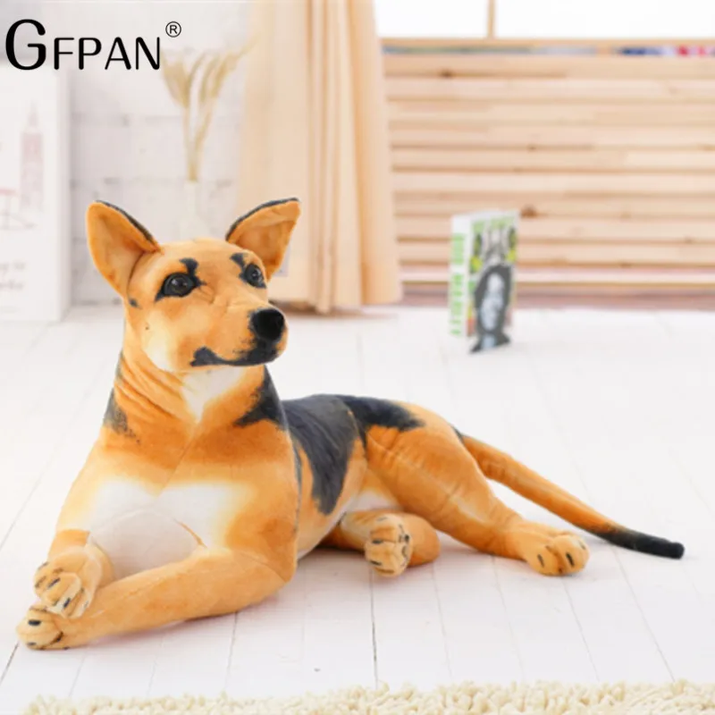 

New Arrival GFPAN 50CM 4 Styles Lovely Kawaii Simulation Stuffed Dog Toy Soft Plush Animal Dolls Birthday Present For Kid Girl