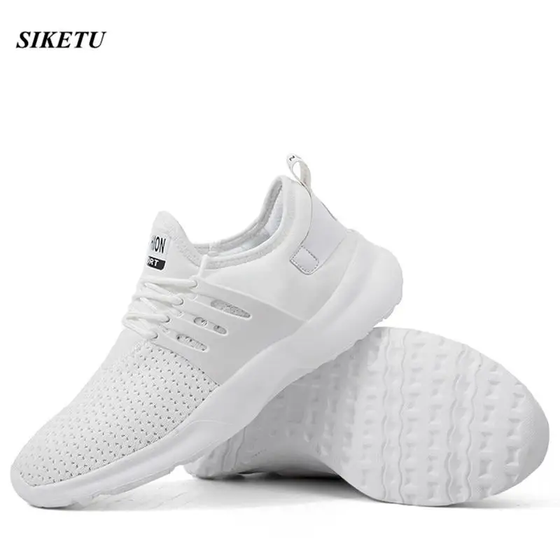 

Shoes Men Sneakers Summer Trainers Pure Color Zapatillas Deportivas Hombre Breathable Casual Shoes Sapato Masculino Krasovki @L