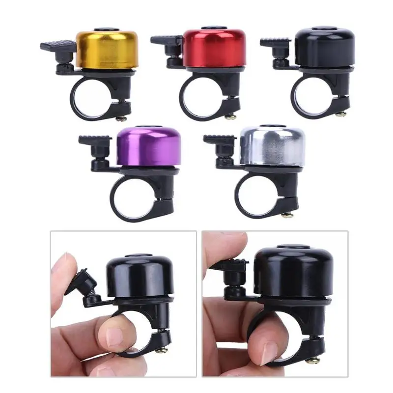 Aluminum Alloy MTB Mountain Road Bike Bell Ordinary Bell Sound Bike Handlebar Ring Horn Alarm Warning Bicycle Accessories Parts