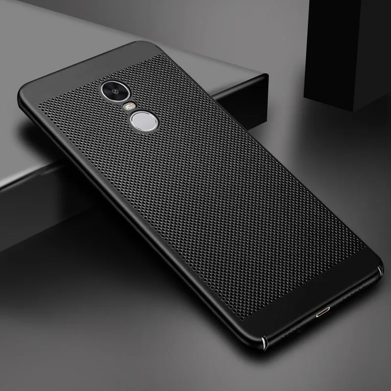 

Heat Dissipation For Xiaomi Redmi 5 Plus 5A 4X Note 4 4X 5A 4A 3 3S Hard Back PC Full Cover Case For Xiaomi Mi A1 A2 Mi 6 5 5X