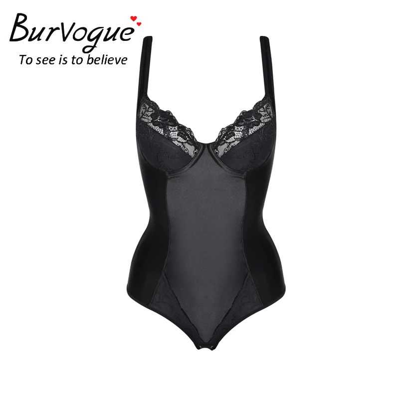 Burvogue Body Shaper Для женщин пояс утягивающий нижнее белье для похудения комбинезоны бесшовные формирователь, утягивающий живот Push Up