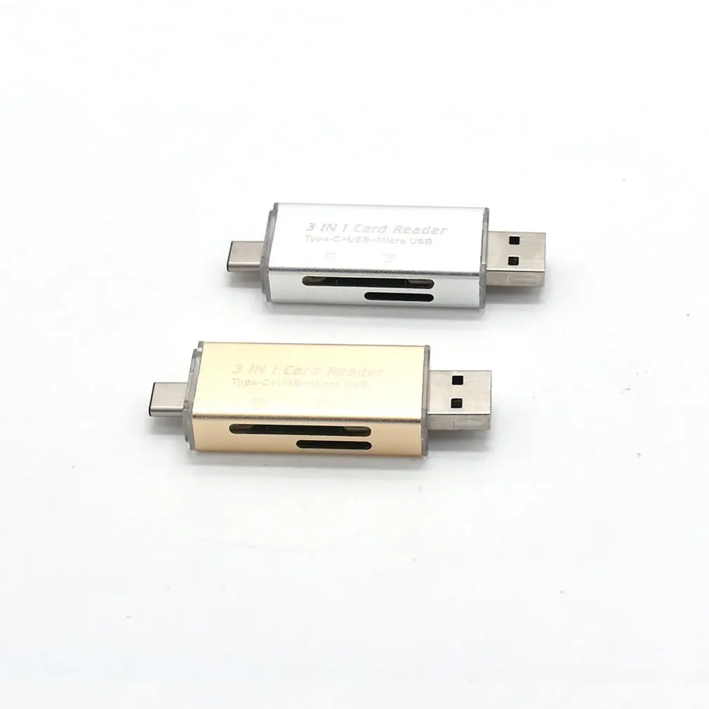 USB3.1 TYPE-C Micro USB OTG картридер Совместимость с мобильных телефонов и компьютеров мобильный компьютер универсальный