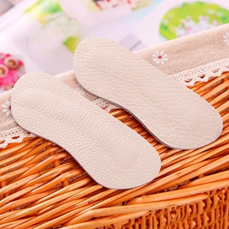 

6 pairs High Quality Leather Soft Sticky Shoe Back Heel Inserts Insoles Pads Cushion Liner Protector Foot Care Grips