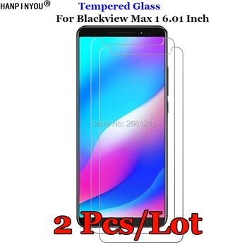 

2 Pcs/Lot For Blackview Max1 Tempered Glass 9H 2.5D Premium Screen Protector Film For Blackview Max 1 6.01"