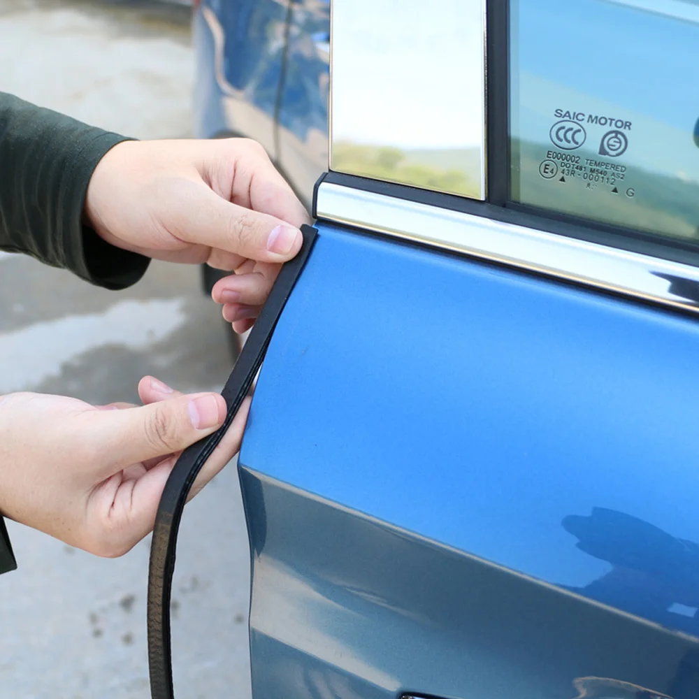 Универсальные защитные щитки для края автомобильной двери отделка молдинг защитная полоса Защита от царапин для hyundai ix35 iX45 iX25 i20 i30 Sonata, Verna