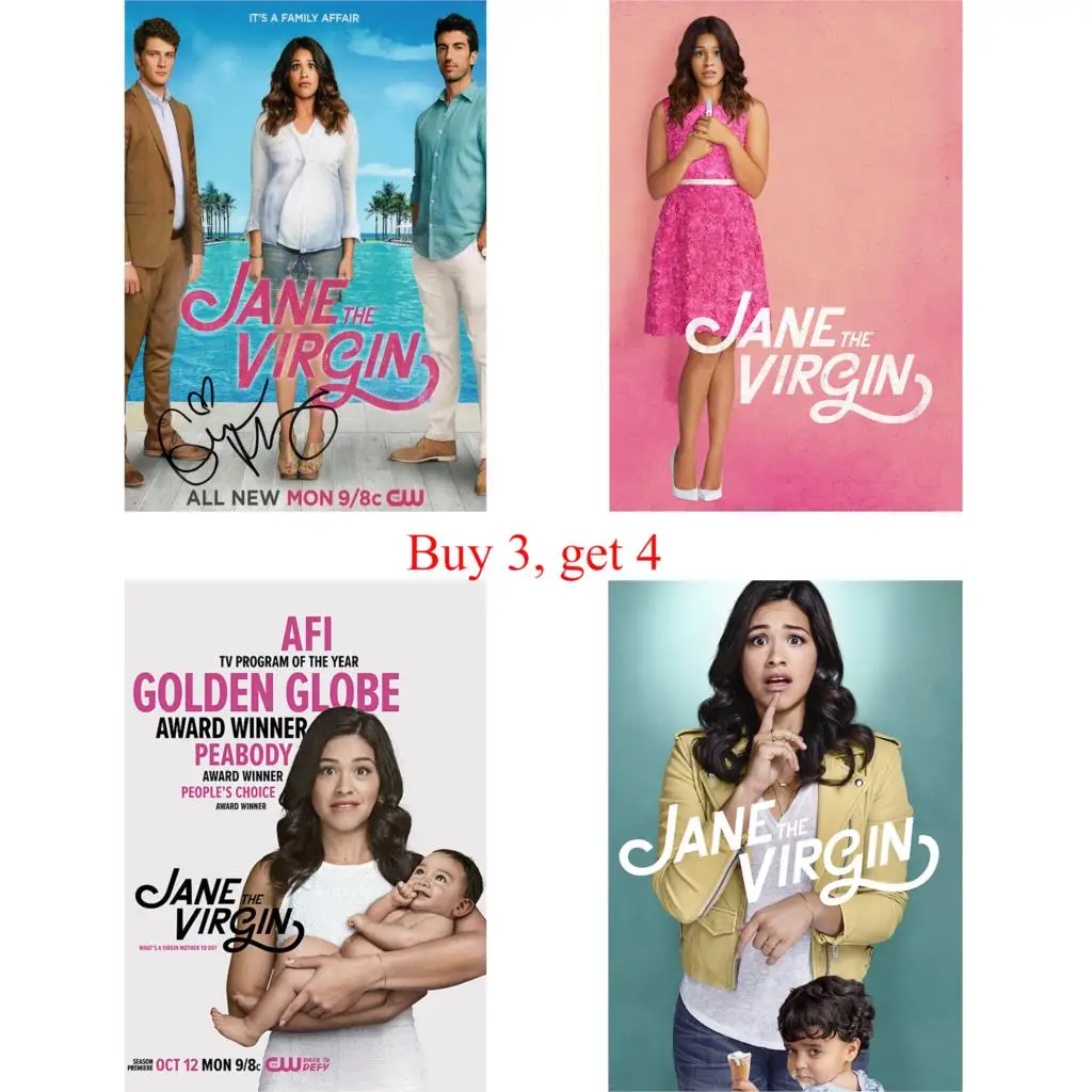 

Jane the Virgin Posters White Coated Paper Wall Prints High Definition Home Art Brand