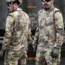 Армейские военные тактические брюки и военные куртки Униформа камуфляж Kryptek CS игровая форма наборы мужской одежды