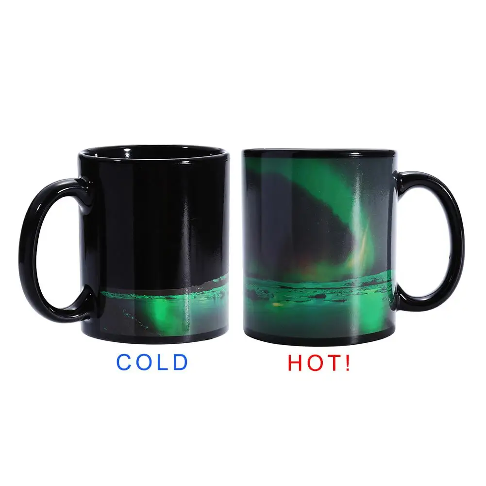 AsyPets Amazing Aurora Mug Heat Sensitive Color Changing Coffee Tea Cup