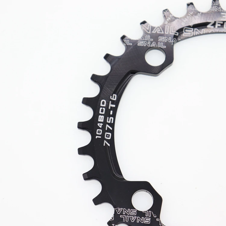 SNAIL Chainring 104 BCD Овальный 32T 34T 36T 38T зуб MTB горный велосипед кольцо цепи велосипеда зубная пластина chainwheel 104BCD