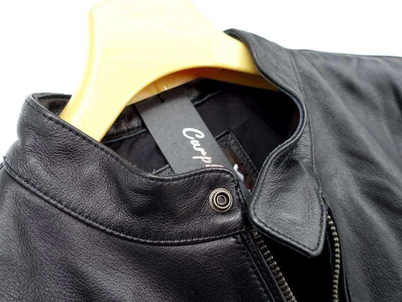 Брендовая новая простая кожаная куртка. Мужское пальто из натуральной кожи, модные черные куртки из воловьей кожи, Классическая распродажа 1,0 мм