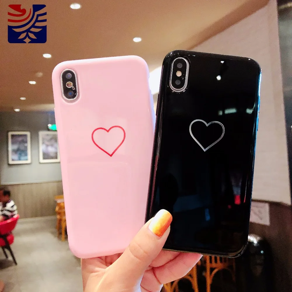 

PEIPEN Cute Extravagant feather Back Cover For iPhone X 7 6 6S Plus XS MAX XR Phone Cases Silicone soft shell Coque For iPhone 8