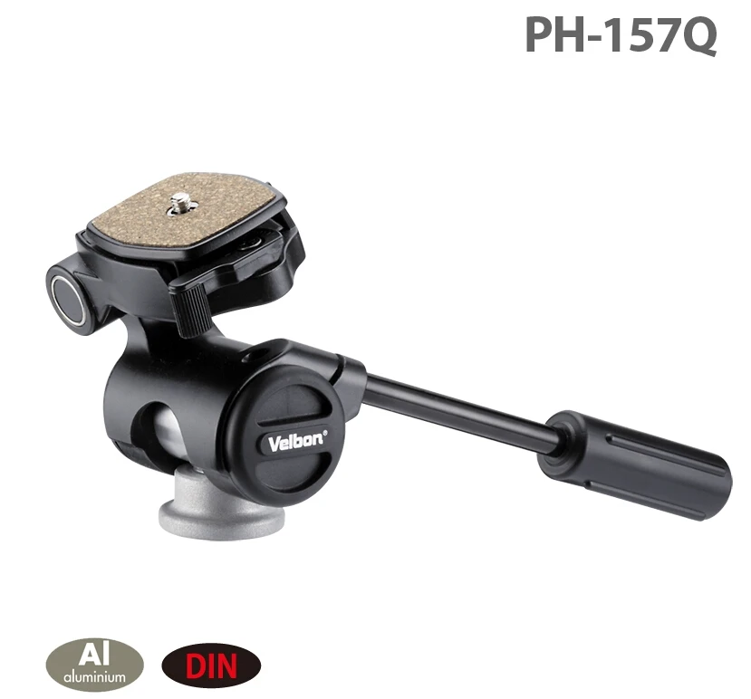 

Velbon Aluminum Pan Head PH-157Q for DSLR Camera Tripod