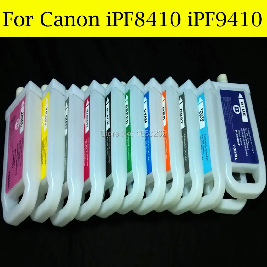 12 Color/Set High Quality Compatible Ink Cartridge For Canon PFI 706