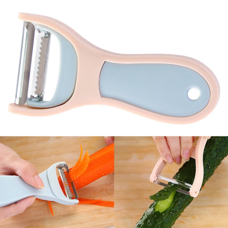 

Cutter Fruit Melon Planer Grater Blade Kitchen Gadget Tool Multifunctional 360 Degree Rotary Slicer Potato Peeler Vegetable 2Pcs