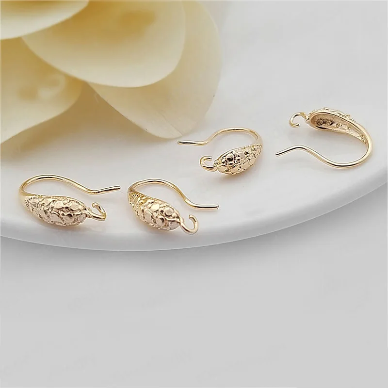 10 шт. латунные серьги с крючком 24 к|diy jewelry findings|earring hooksjewelry findings |