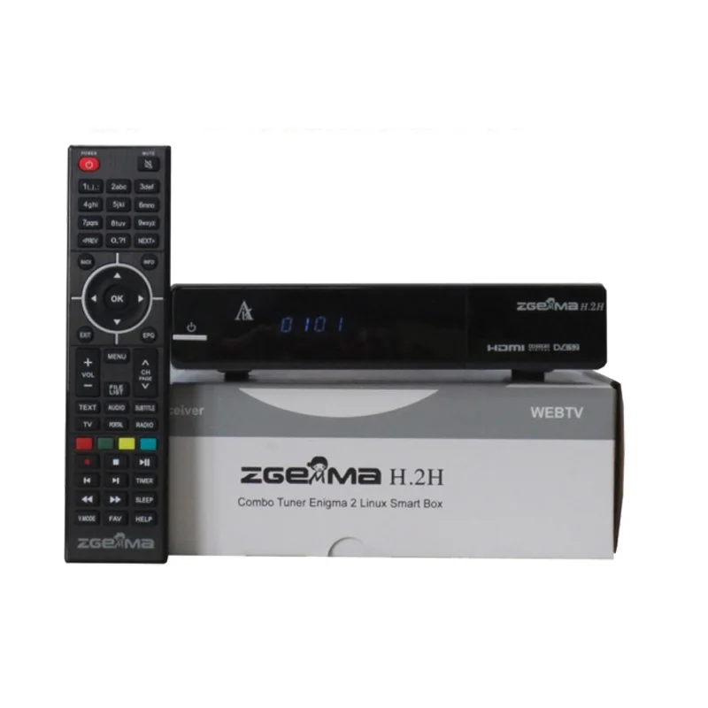 

New Zgemma Star H.2H Satellite Receiver DVB-S2 Hybrid DVB-T2/C Set Top Box Linux OS 2000 DMIPS CPU PROCESSOR HD up to 1080p