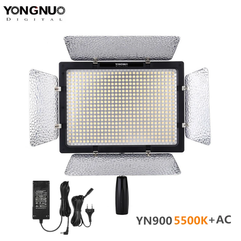 Беспроводная Светодиодная панель для видеоссветильник емки YONGNUO YN 900 YN900 5500K