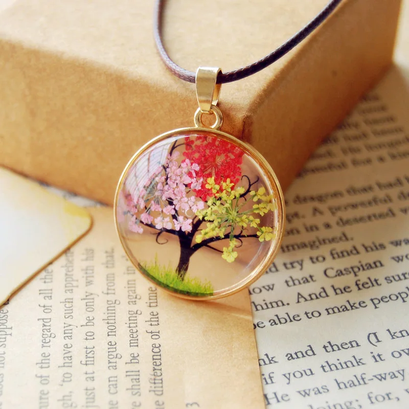 tree flower necklace (1)