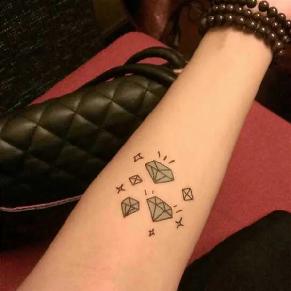 Hc1030 Waterproof Fake Tattoo Women Sexy Flash Tattoo Stickers Brilliant Small Diamonds Design Temporary Tattoos Free Shipping Waterproof Fake Tattoo Tattoo Womenfake Tattoo Women Aliexpress