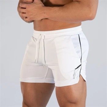 

2019 Summer Beach shorts Mens Fitness Bodybuilding Breathable Quick Drying Short Gyms Men Casual Joggers Shorts