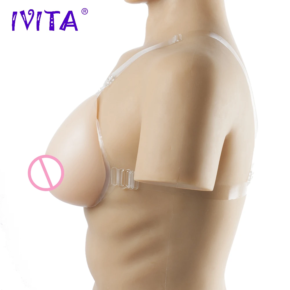 “ Formulário de Mama Travestis Enhancer Boobs Ivita Bege