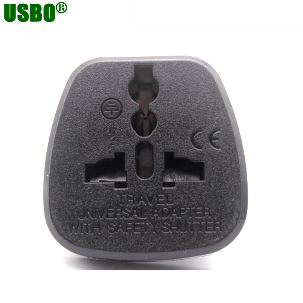Universal T Rewireable Power Socket NEMA 5-20P America Power Converter US UK EU to US Plug Adaptor 250V 15A Black plug adapter,electrical socket,power socket,power plug adapter