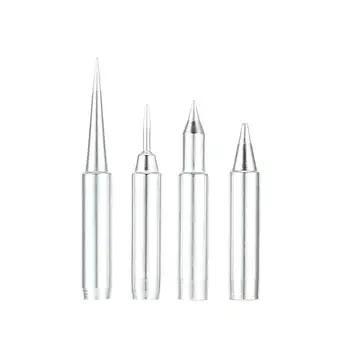 

4PCS 900M Solder Soldering Iron Tip Replacement Rework Station Tool Copper Lead-free Welding Head Bits Electric DIY Repair