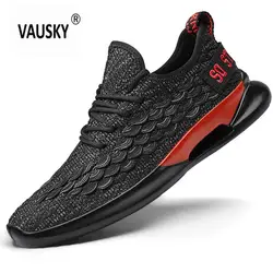 Vausky Новинка 2019 года спортивная обувь удобные спортивные для мужчин открытый фитнес дышащая прогулки мужские брендовые Fly ткань