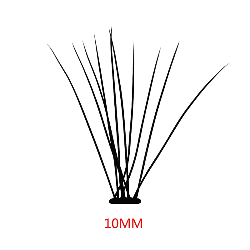 180 шт. Индивидуальные ресницы 0,1 мм C curl индивидуальное наращивание ресниц макияж набор смешанные Искусственные ресницы пинцеты - Длина: 3lots 10mm