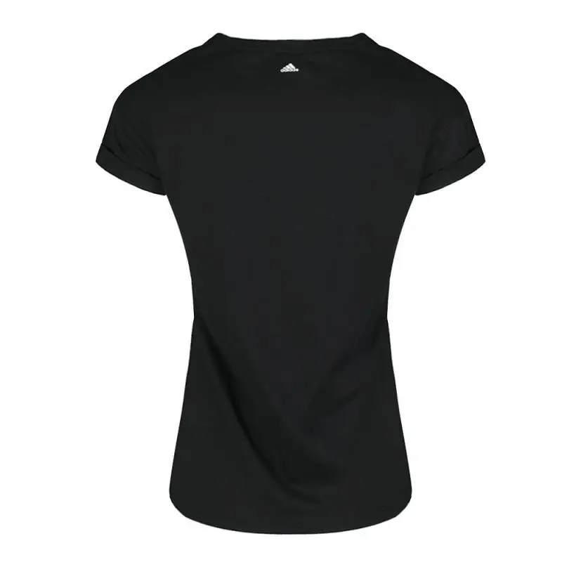 Новое поступление оригинальных женских футболок Adidas GFX SS T BOS спортивная одежда с