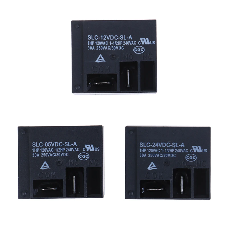 5 шт. Мощность реле HF2100 SLC 05VDC SL A 12VDC 24VDC 30A T91 4PIN группа нормально разомкнутый может