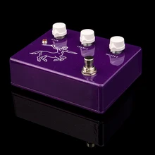 Sobremarcha KLON Centauro Pedales de Efectos de Guitarra eléctrica del instrumento Musical Profesional Efecto Overdrive pedal Destello violeta