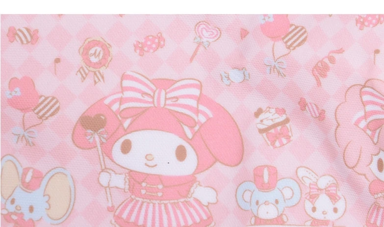 Hello kitty и my melody сумка для макияжа на шнурке новости косметичка мультфильм японский стиль дорожная сумка высокой емкости