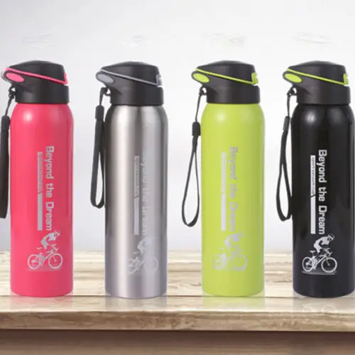 

500ml Vacuum Flask Stainless Steel Water Bottle Cup Doublelayer Insulated Thermo